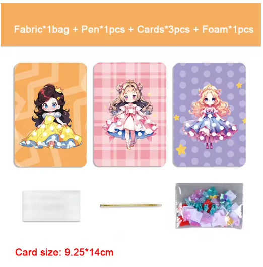 Creative Dress-Up Puzzle Board