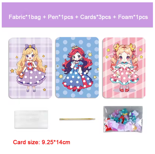 Creative Dress-Up Puzzle Board