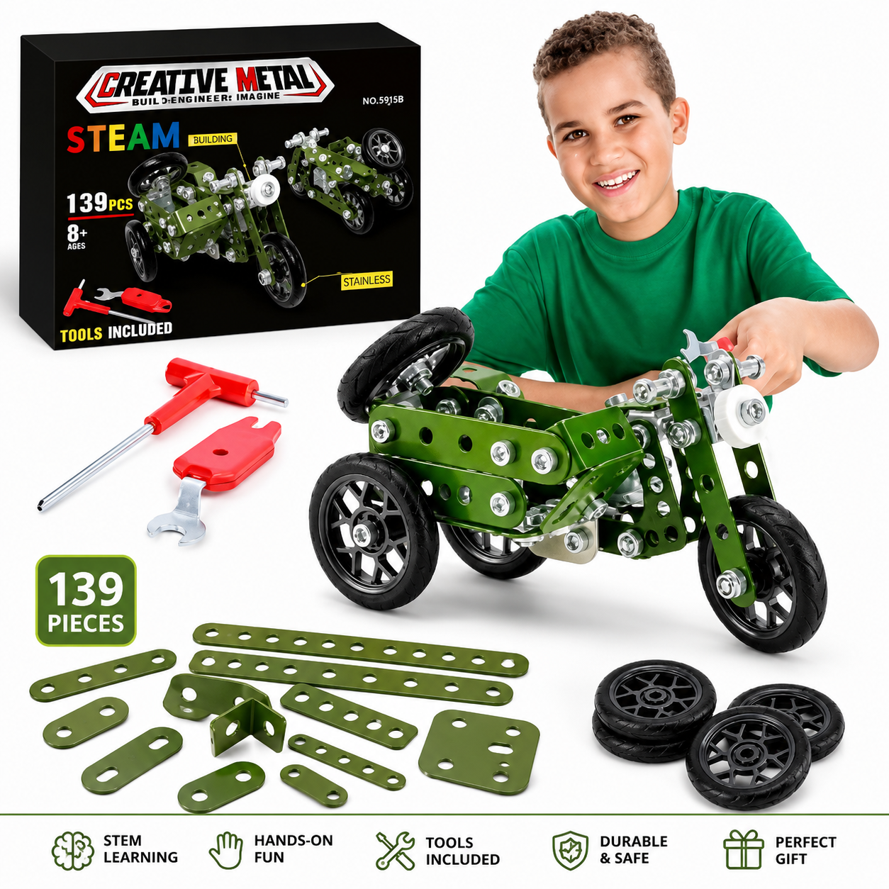 Bright Minds Metal Engineering Building Kit