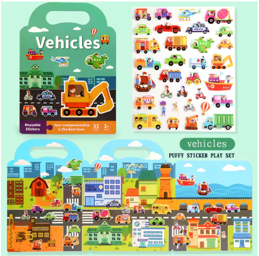 Reusable Sticker Activity Book