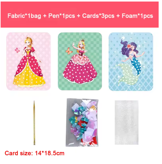 Creative Dress-Up Puzzle Board