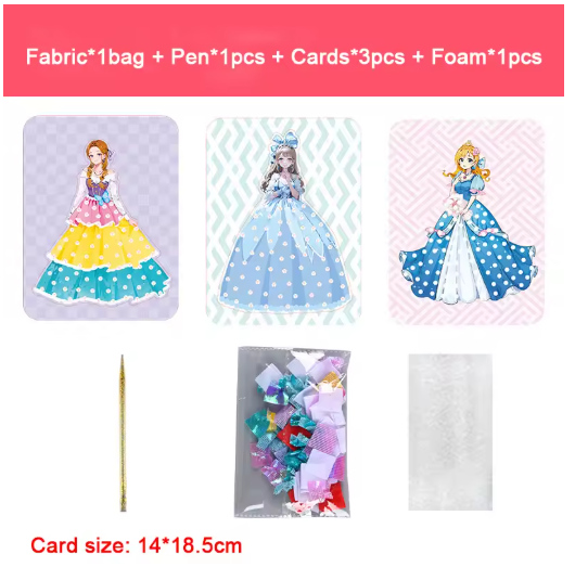Creative Dress-Up Puzzle Board