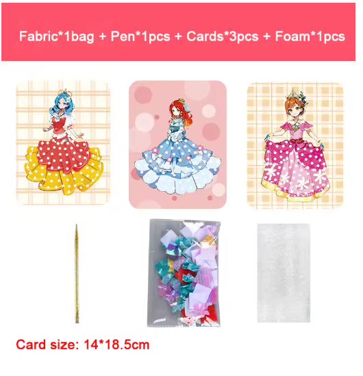 Creative Dress-Up Puzzle Board
