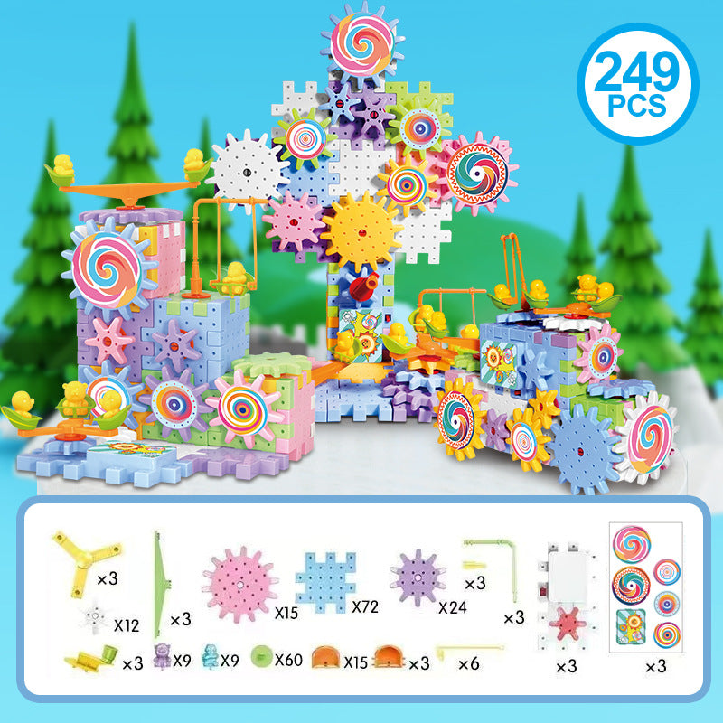 Electric Gear STEM Building Blocks Kit