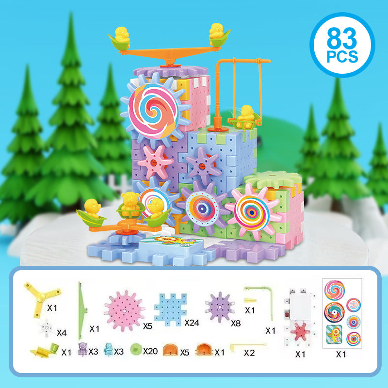 Electric Gear STEM Building Blocks Kit