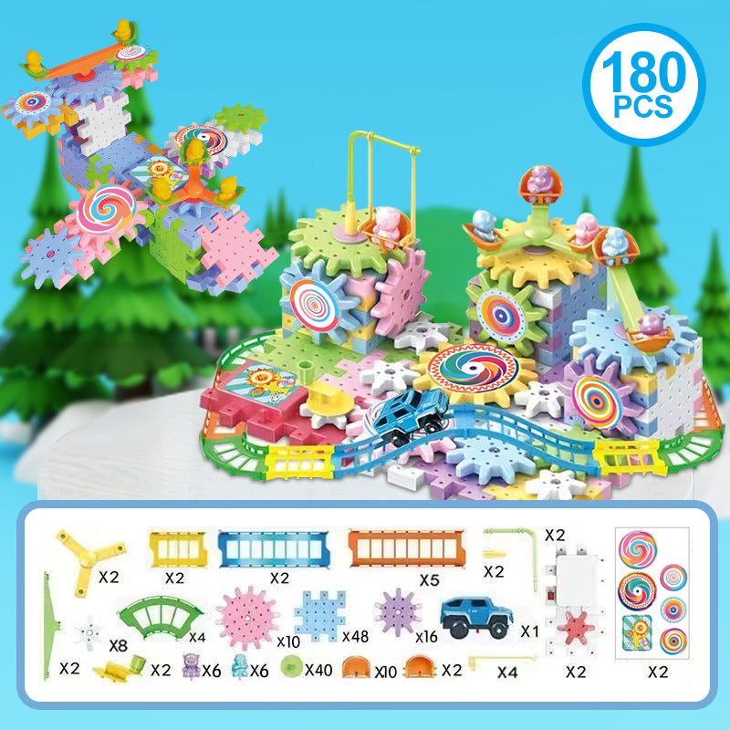 Electric Gear STEM Building Blocks Kit
