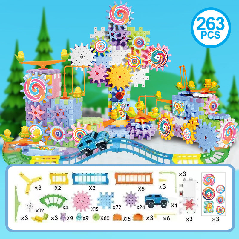 Electric Gear STEM Building Blocks Kit