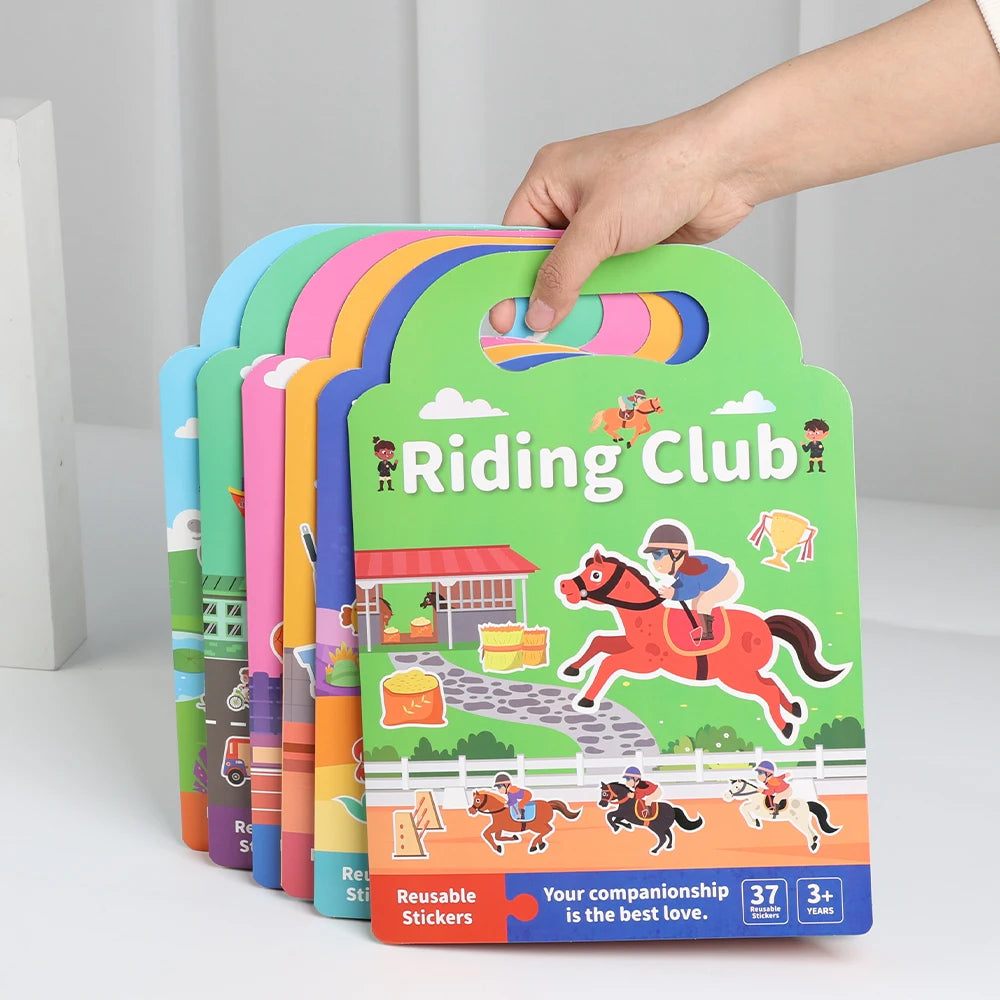 Reusable Sticker Activity Book
