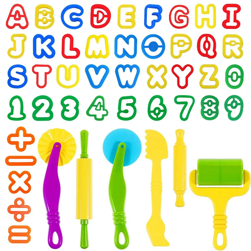 Educational Play Dough Learning Set