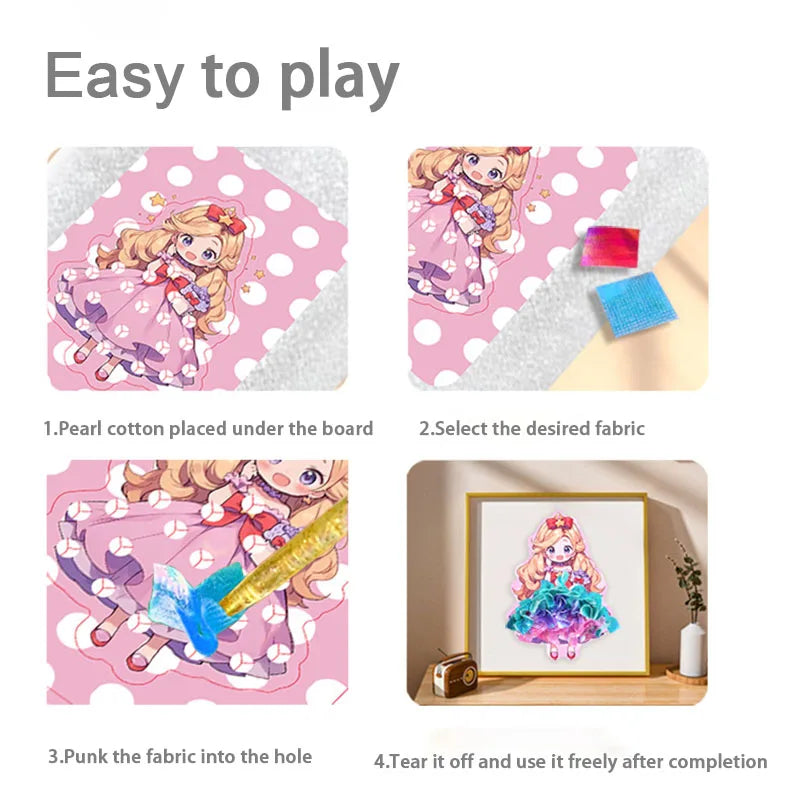 Creative Dress-Up Puzzle Board