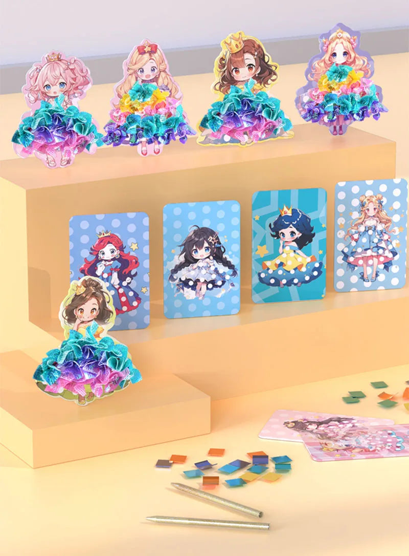 Creative Dress-Up Puzzle Board