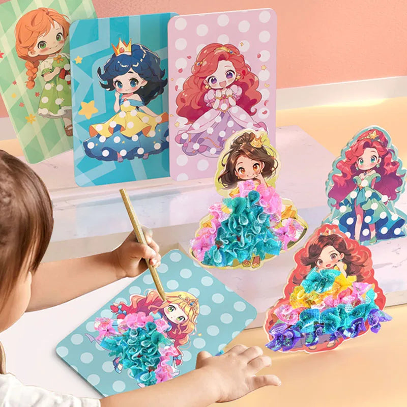 Creative Dress-Up Puzzle Board