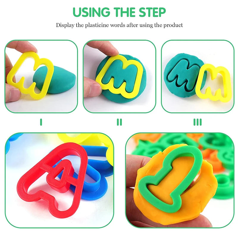 Educational Play Dough Learning Set