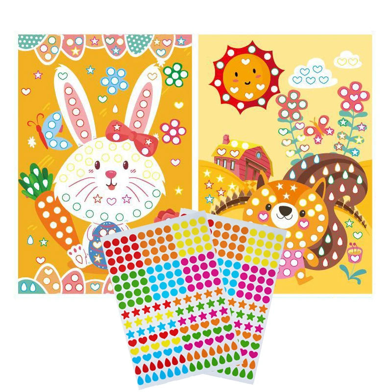 Animal Mosaic Sticker Activity Kit