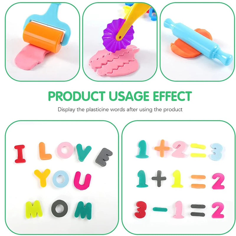 Educational Play Dough Learning Set