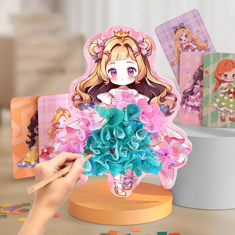 Creative Dress-Up Puzzle Board
