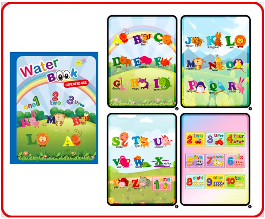 Magic Water Drawing Book