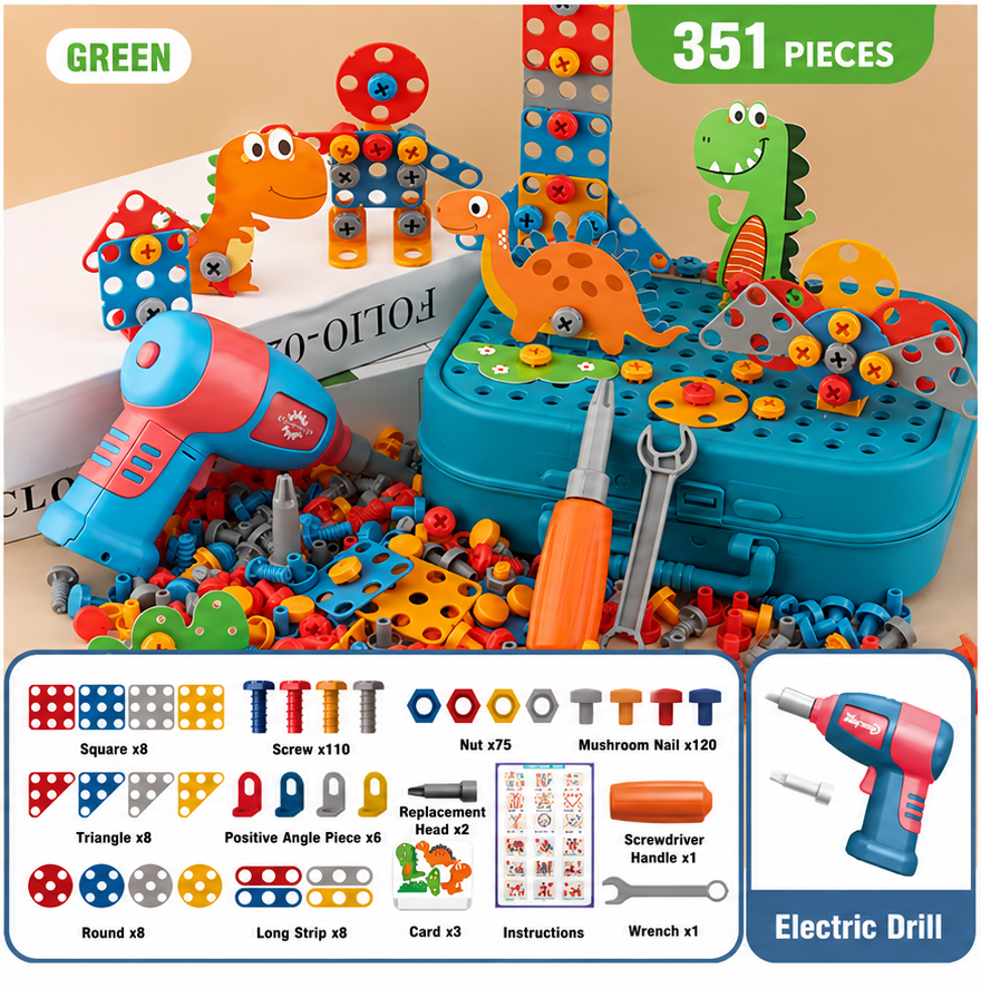 Kids Construction Tool Set